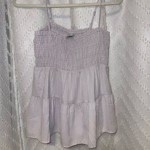 FashionNova Lavender Smocked Top